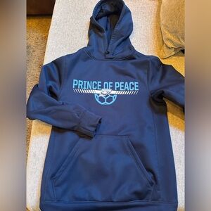 BSN Sports navy sweatshirt size small hoodie great condition